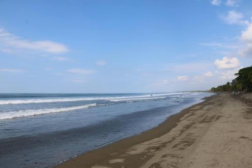 Beach view in Nicaragua