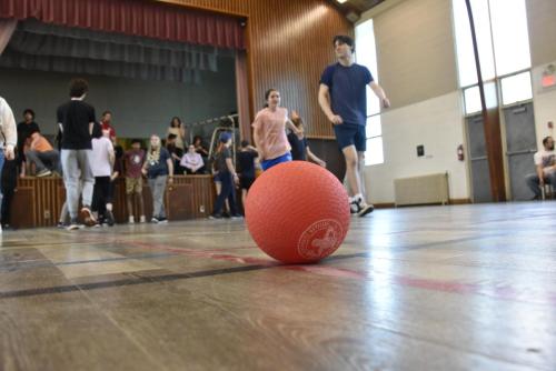 Dodgeball game start 